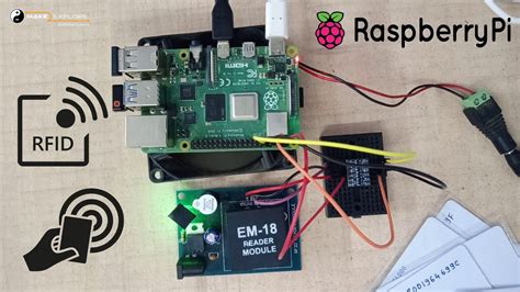 [Tutorial] Raspberry Pi Interfacing with EM18 RFID Reader